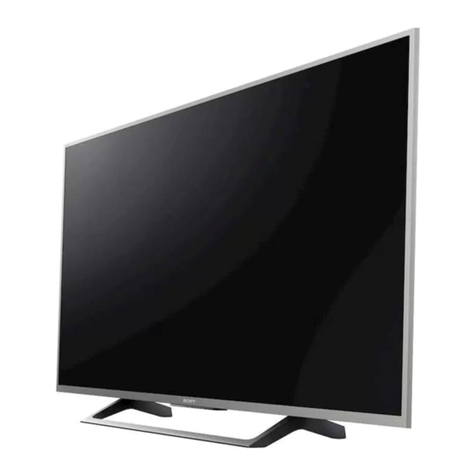 Sony KD-49 E70 Series User manual Sony KD-49 E70 Series User manual