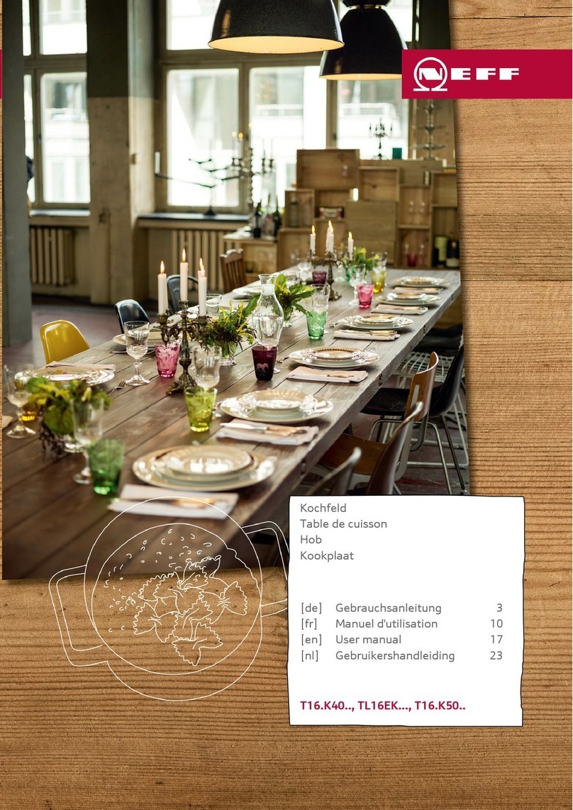 NEFF TL16EK Series User manual