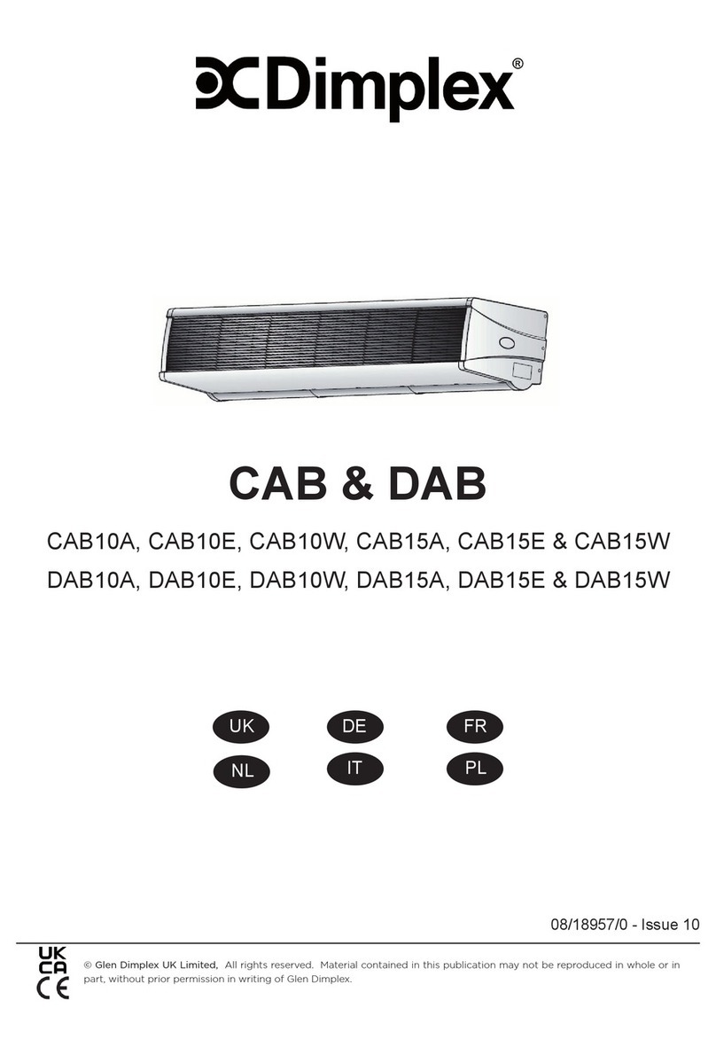 Dimplex CAB10A User manual