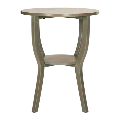 Safavieh Furniture Rhodes AMH6617 quick start guide Safavieh Furniture Rhodes AMH6617 quick start guide
