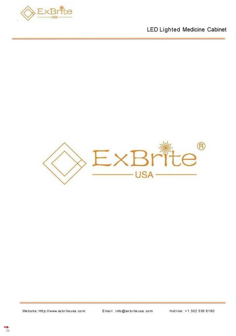 ExBrite DHJSMC3630V3DK Series User manual