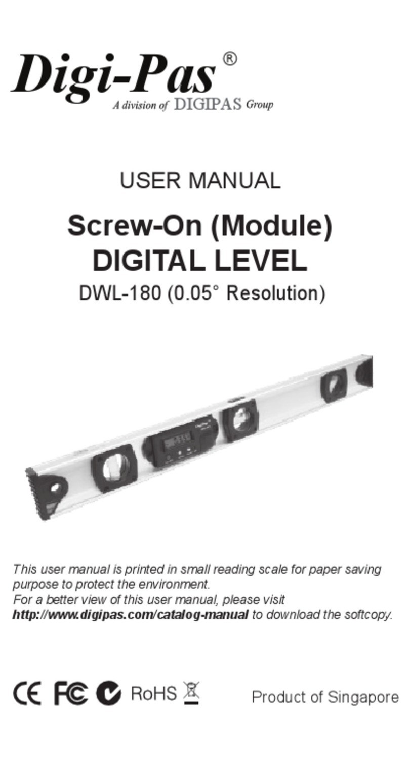 Digi-Pas DWL-180 User manual