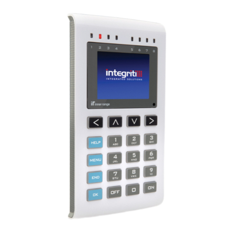 Inner Range Integriti Prisma-SIFER Terminal installation manual