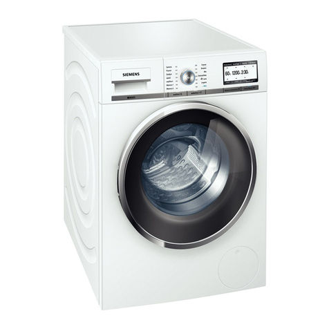Siemens WM12Y740IT User manual