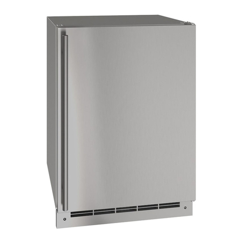 U-Line UOCR115-SS01B Installation manual