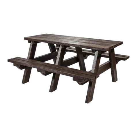 Berry Plaswood Hero A Frame Table - Adult Assembly guide