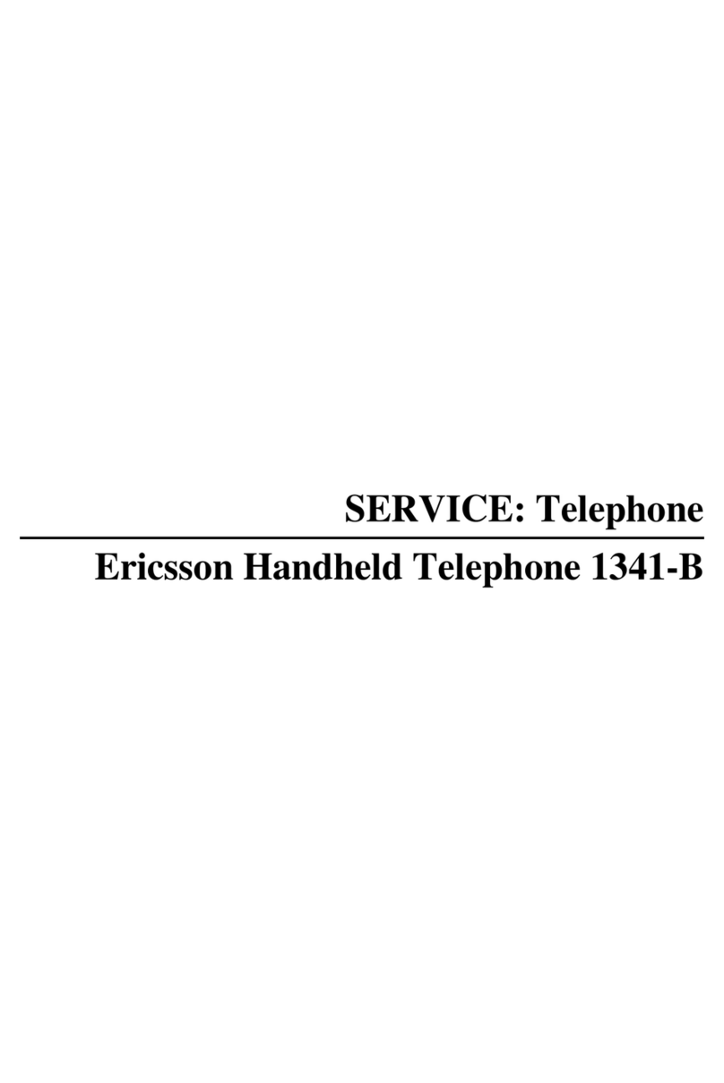 Ericsson 1341-B Service manual