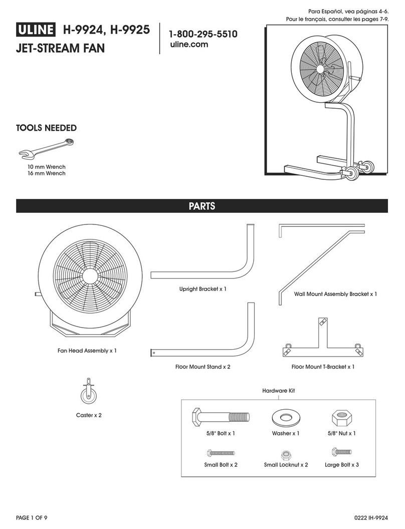 U-Line H-9924 User manual U-Line H-9924 User manual