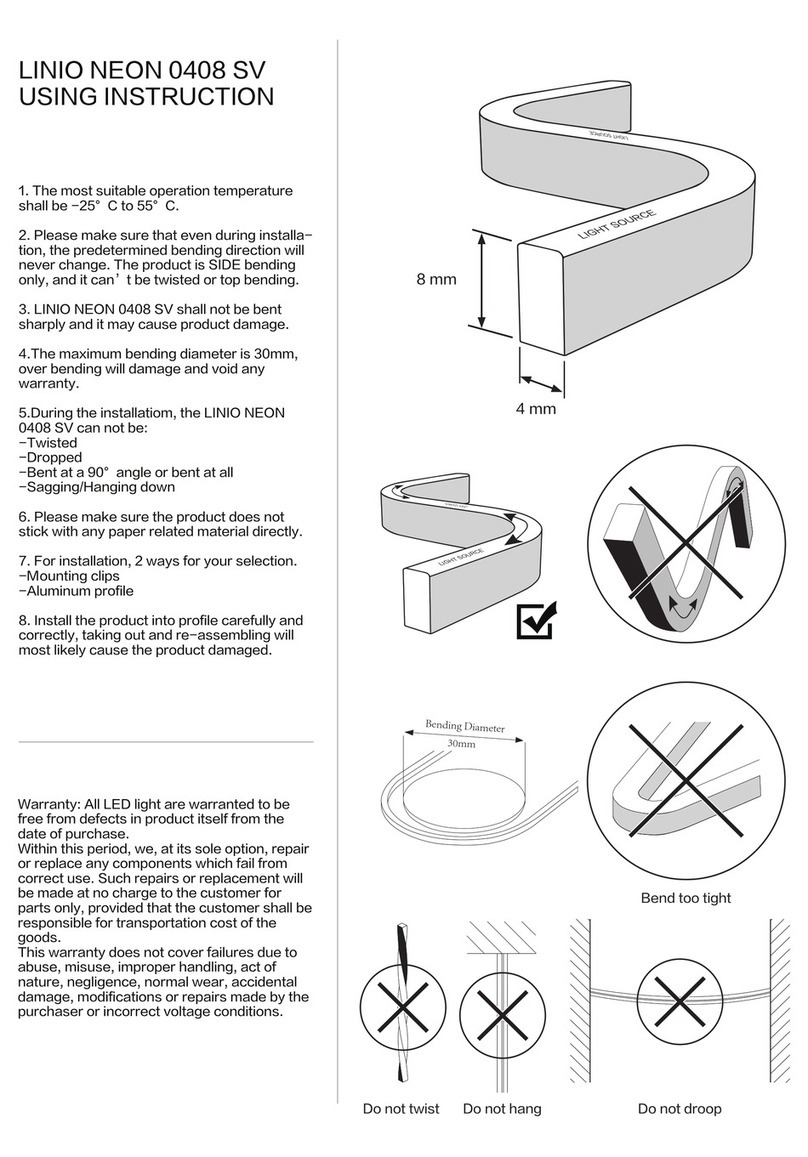 Beamever LINIO NEON 0408 SV Datasheet Beamever LINIO NEON 0408 SV Datasheet