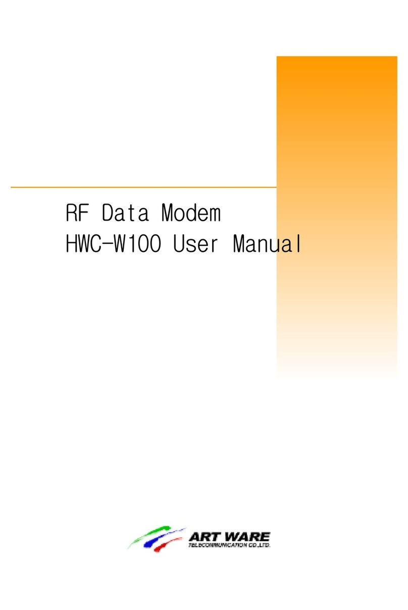 Art Ware HWC-W100 user manual