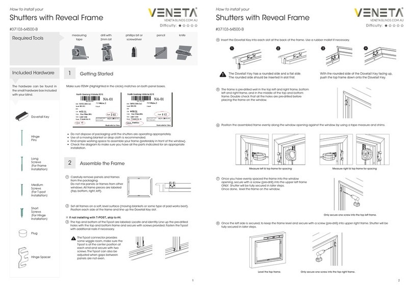 VENETA 37103-64500-B How to install
