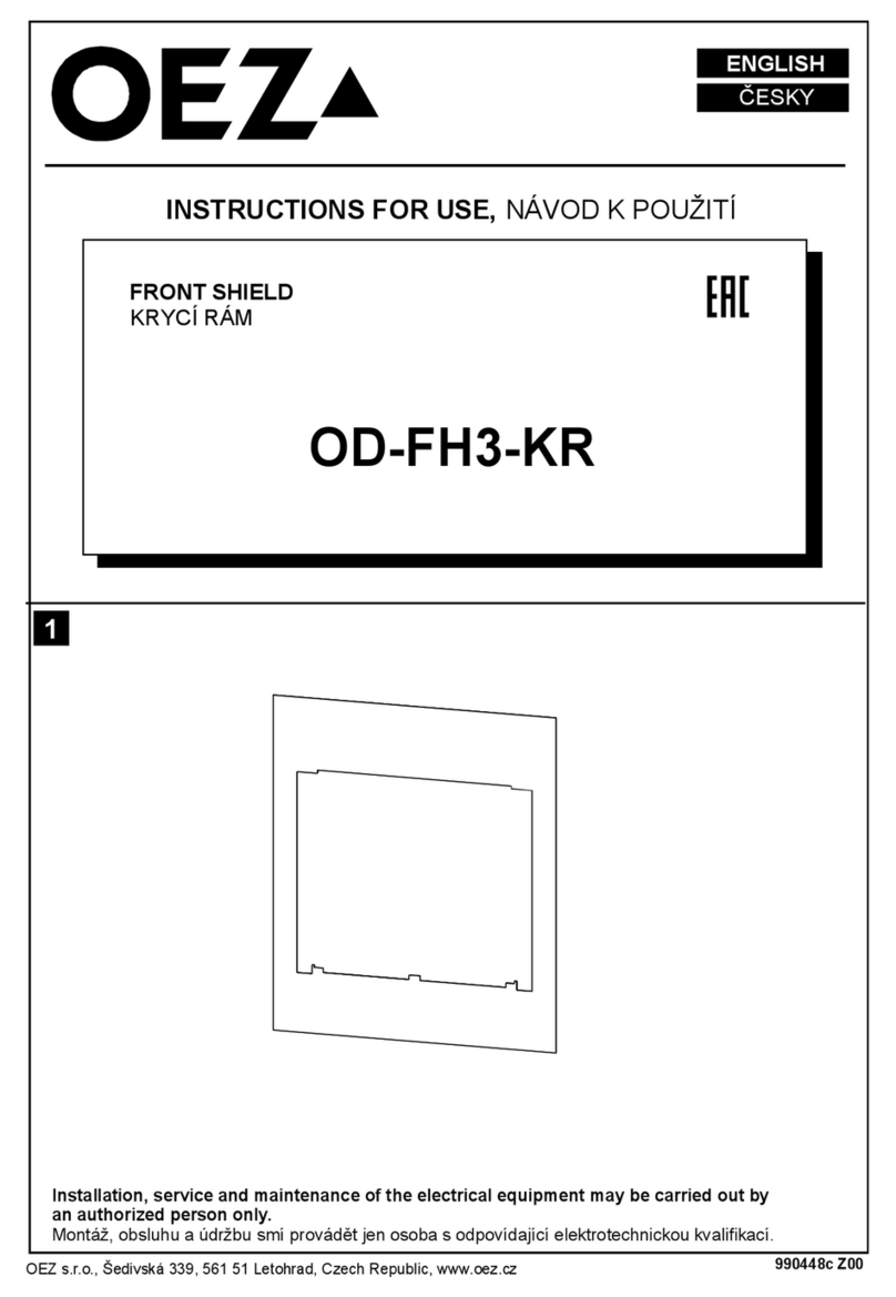 OEZ OD-FH3-KR Instructions for use