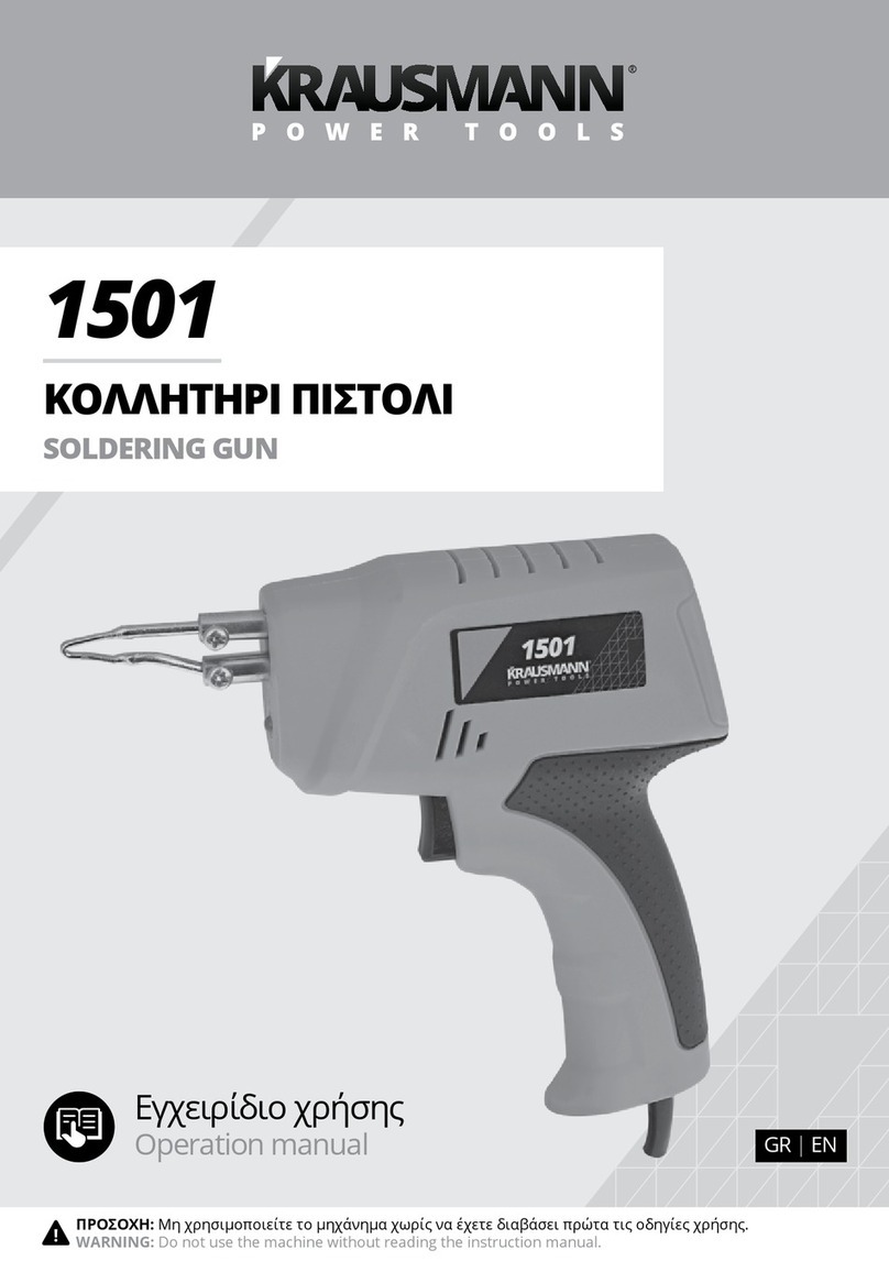 KRAUSMANN 1501 Operation manual
