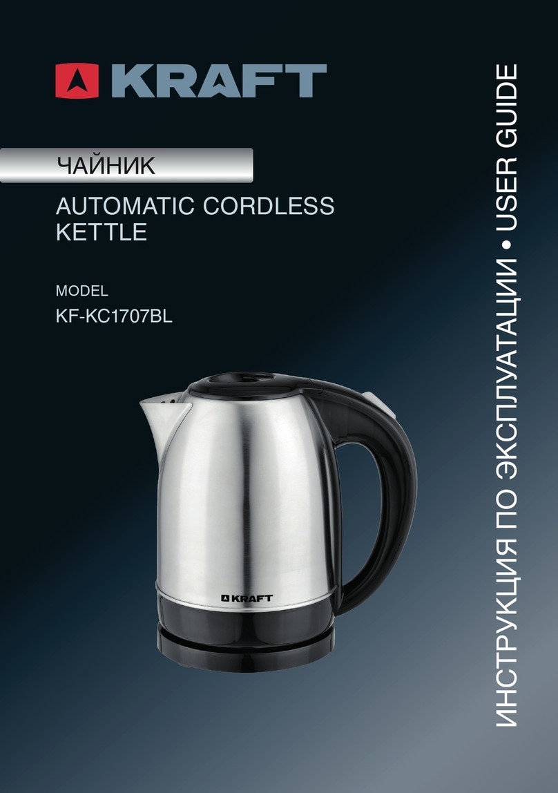 KRAFT KF-KC1707BL user guide