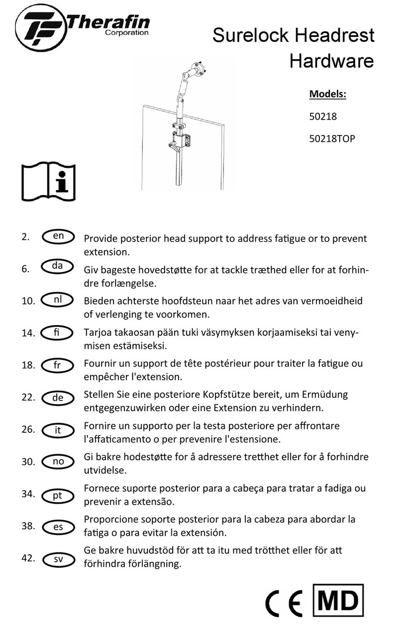 Therafin Surelock 50218 User manual