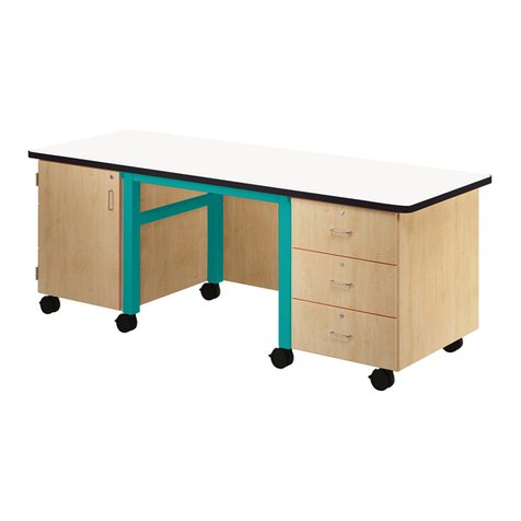 DIVERSIFIED WOODCRAFTS HFDL Series Assembly instructions