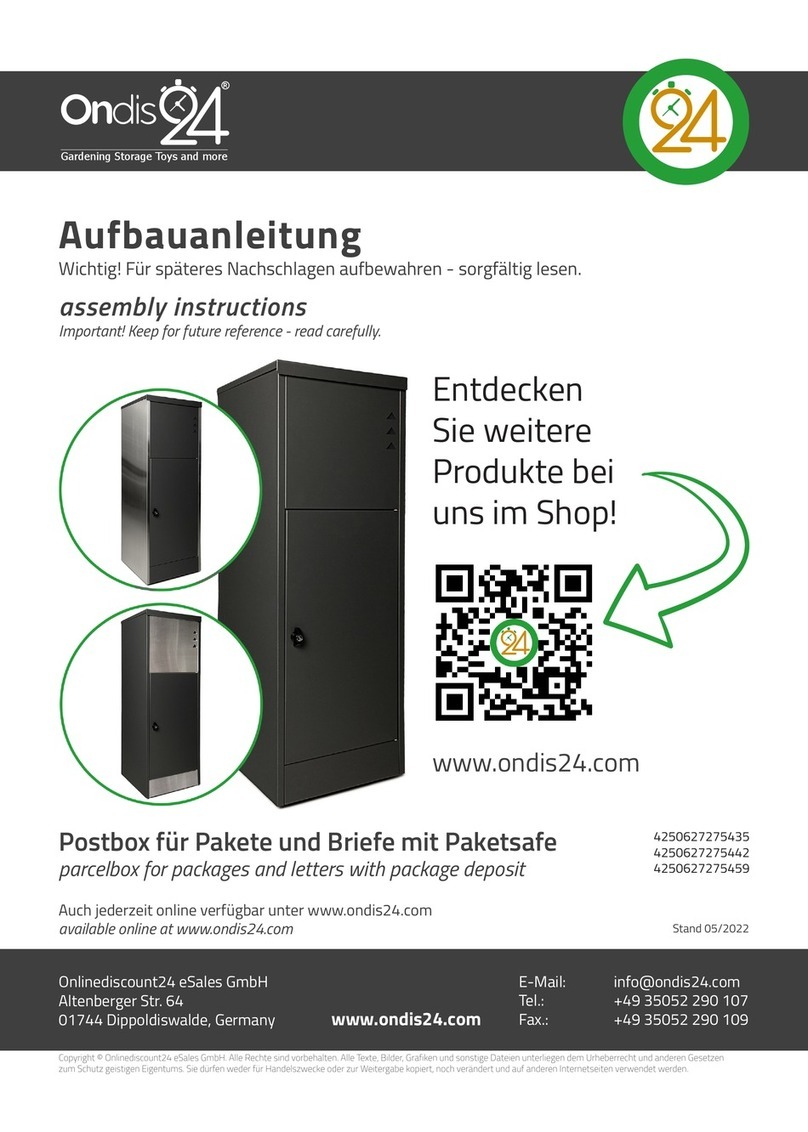 Ondis24 4250627275435 Assembly instructions