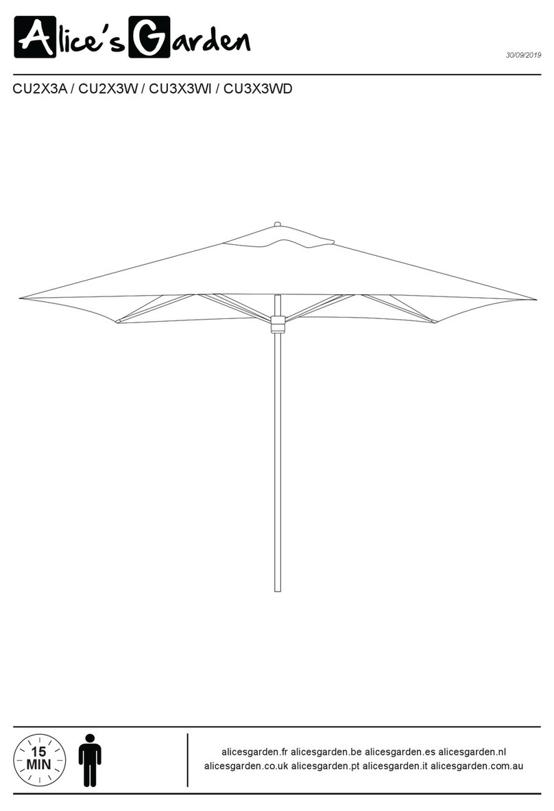Alice's Garden CU2X3A User manual