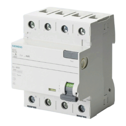 Siemens SENTRON User manual