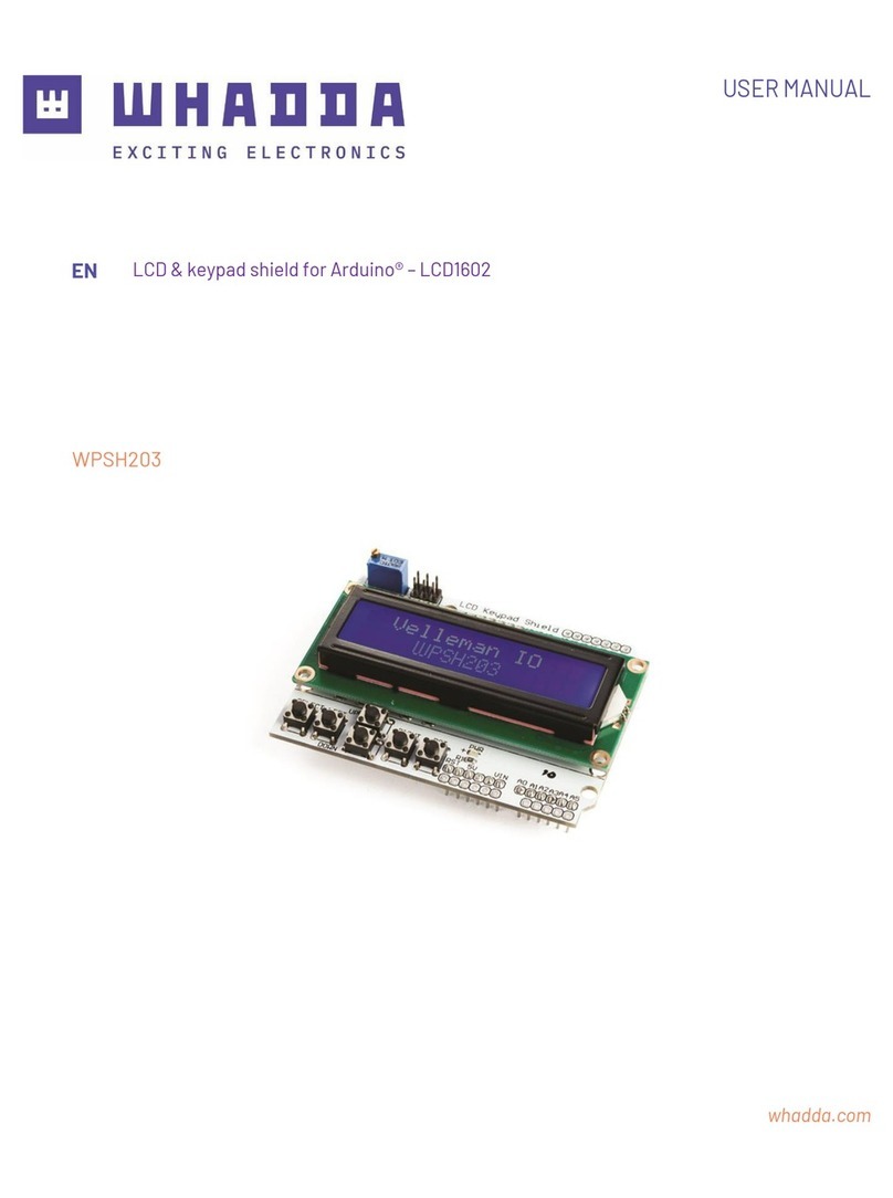 Whadda WPSH203 user manual