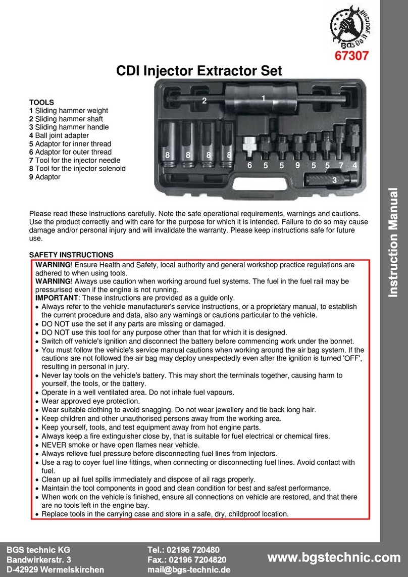 BGS technic 67307 instruction manual