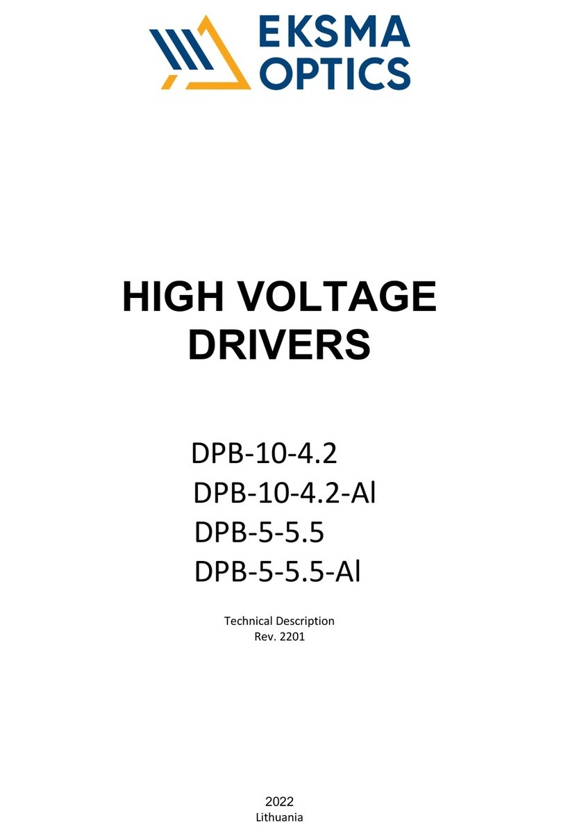 EKSMA OPTICS DPB-10-4.2 manual