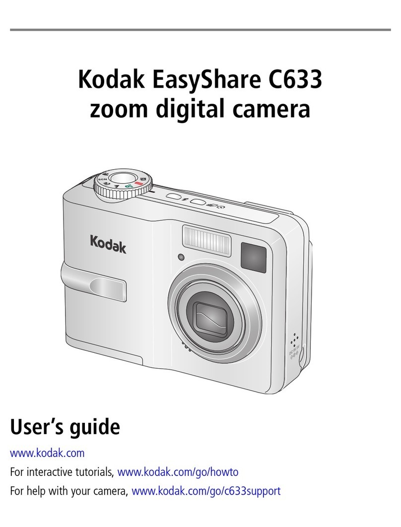 Kodak EasyShare C633 User manual Kodak EasyShare C633 User manual