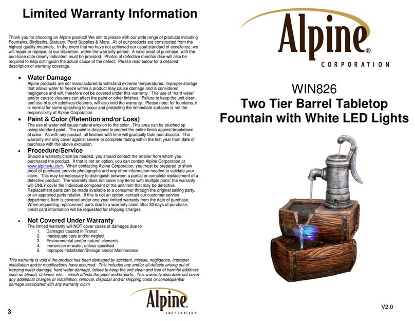 Alpine WIN826 User manual