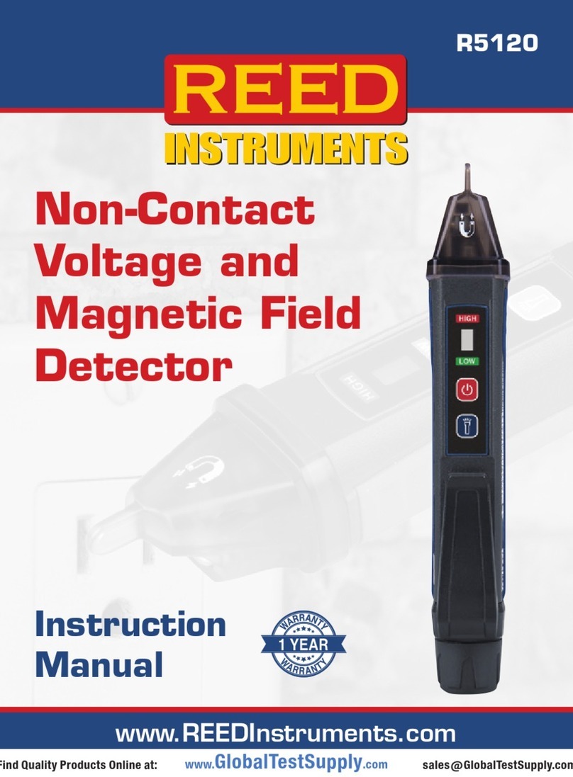 Reed Instruments 800837005960 User manual
