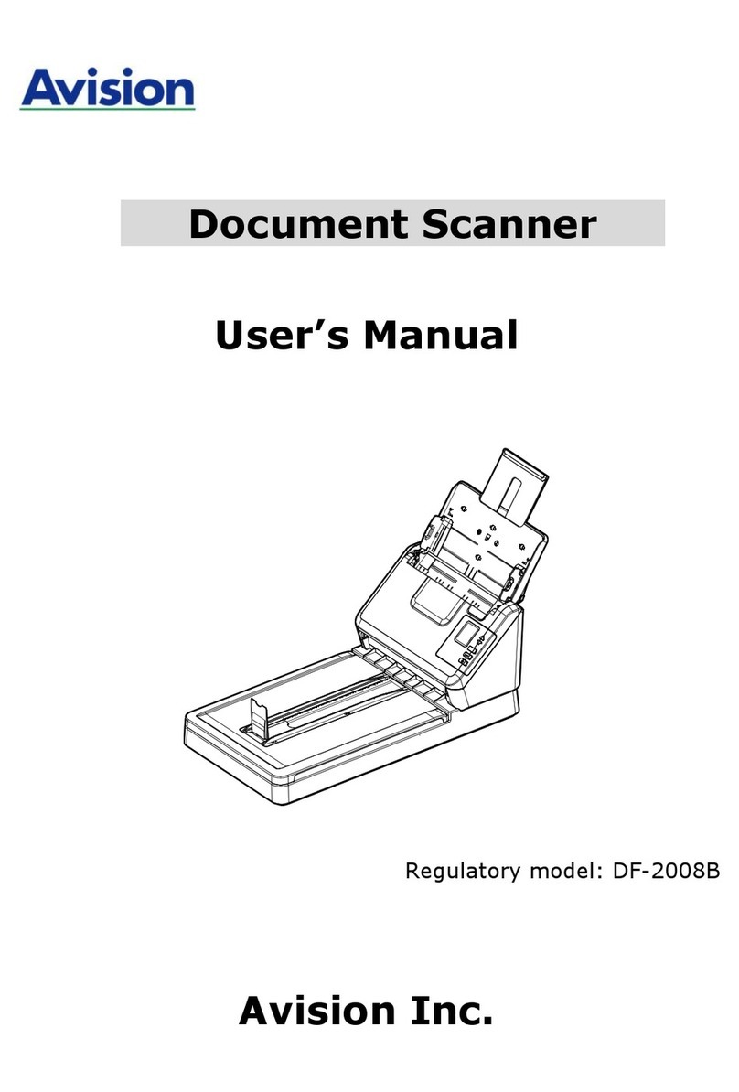 Avision AD340GF User manual