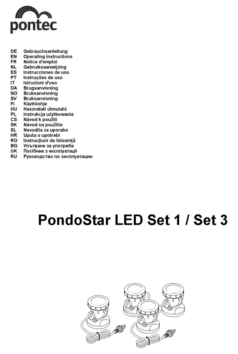 Pontec PondoStar LED Set 1 User manual