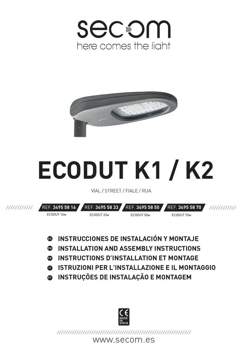 Secom ECODUT K1 Installation and assembly instructions