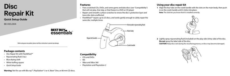 Insignia Best Buy essentials BE-HCL304 Quick setup guide
