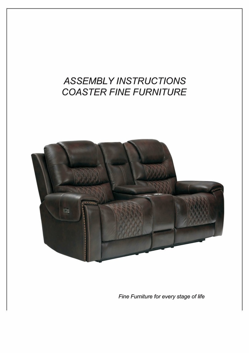 Coaster 650402PP User manual