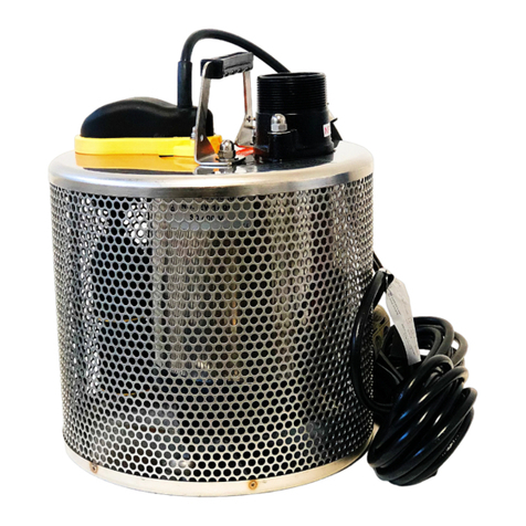 SITE DRAINER SD 400V User manual