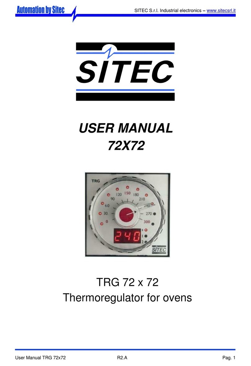 Sitec TRG 72x72 user manual Sitec TRG 72x72 user manual
