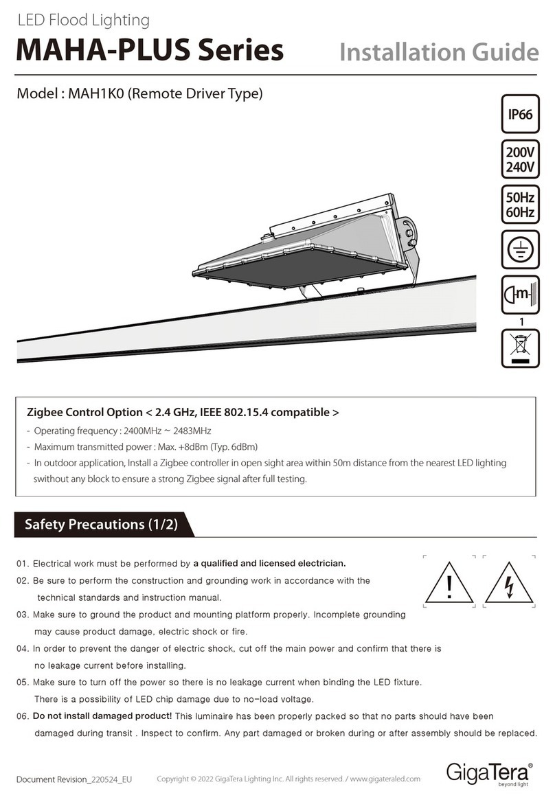 GigaTera MAHA-PLUS Series User manual