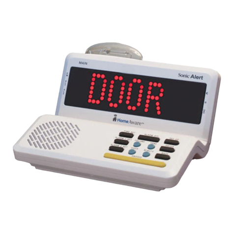 HomeAware Sonic Alert HA360WRB Quick reference guide