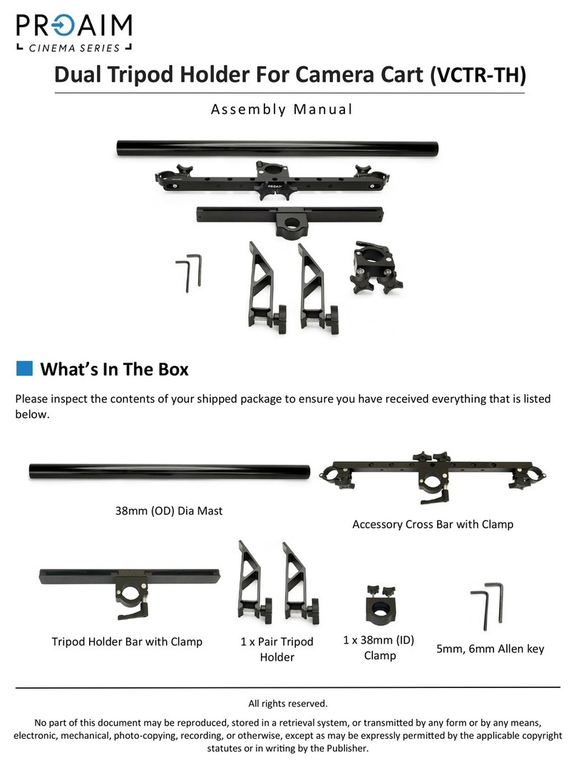PROAIM CINEMA VCTR-TH Assembly manual