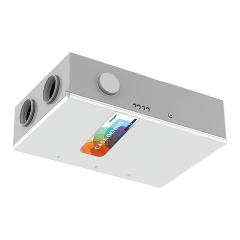 Swegon CASA R4C GENIUS Installation and operation manual