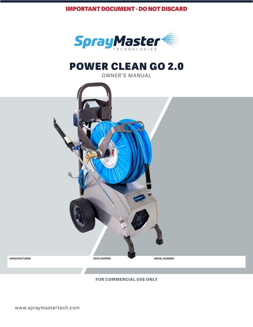 Spray Master Technologies POWER CLEAN GO 2.0 owner's manual