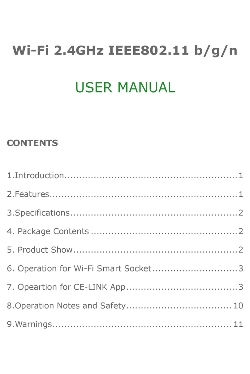 CE-Link Wi-Fi Smart Socket user manual