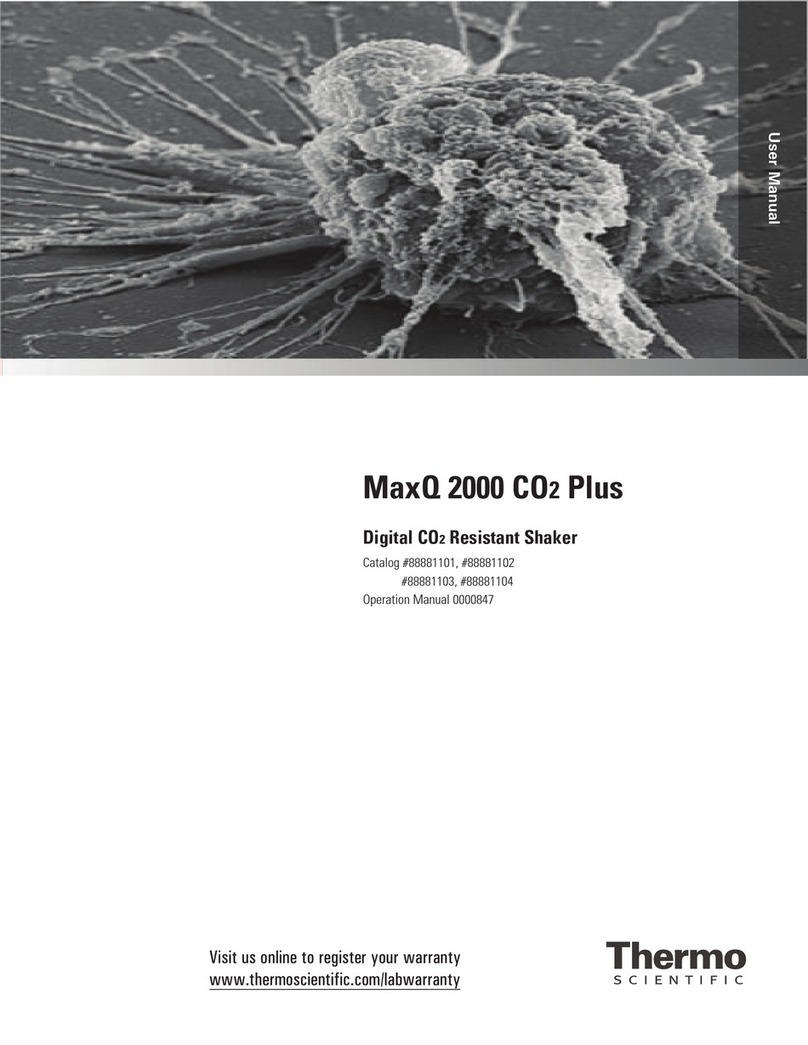 Thermo Scientific MaxQ 2000 CO2 Plus user manual