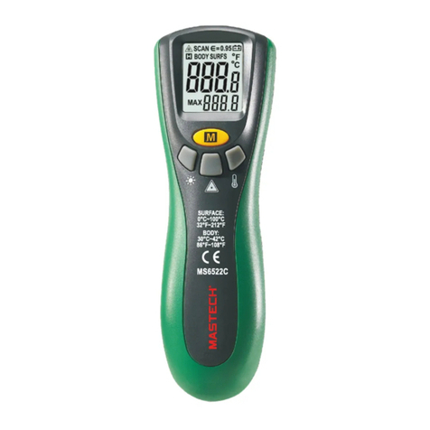 Mastech MS6522B User manual