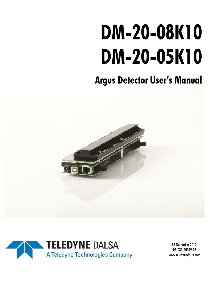 Teledyne DM-20-08K10 user manual