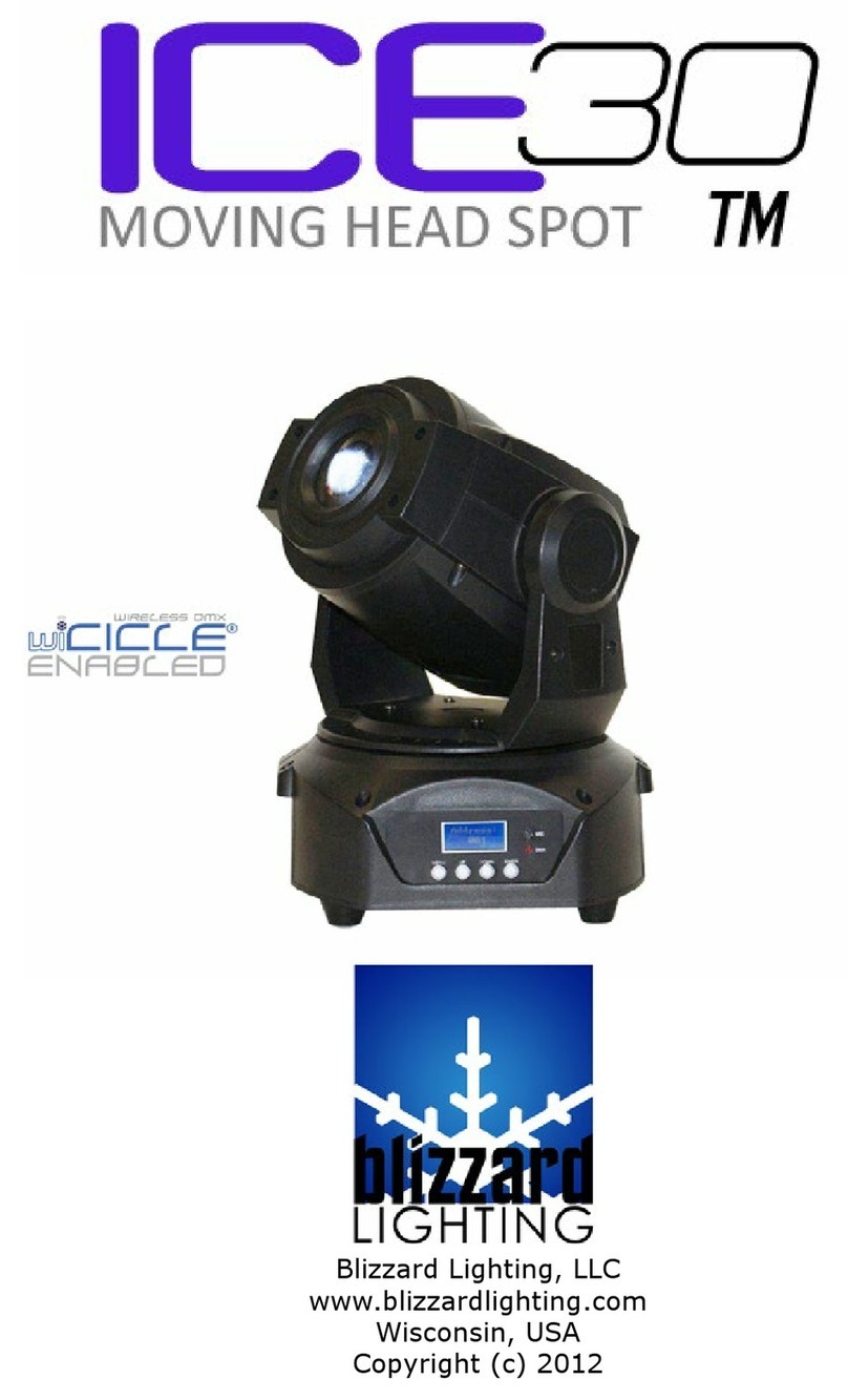 Blizzard Lighting ICE 30 User manual