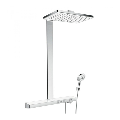 Hans Grohe Rainmaker Select 460 2jet Showerpipe... Instructions for use/assembly instructions Hans Grohe Rainmaker Select 460 2jet Showerpipe... Instructions for use/assembly instructions