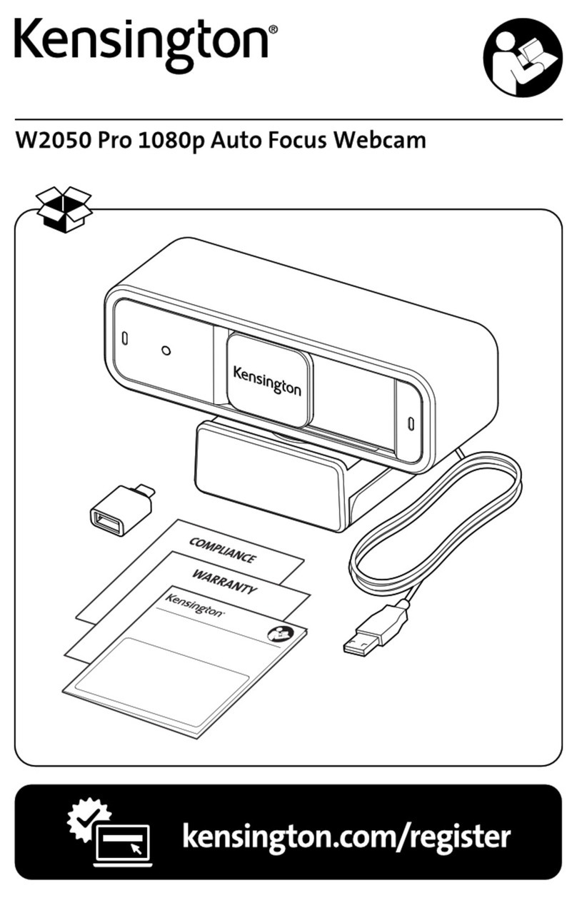 Kensington W2050 Pro User manual