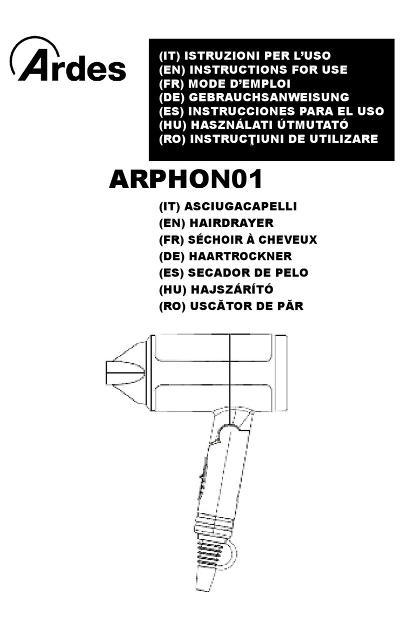 ARDES ARPHON01 Instructions for use