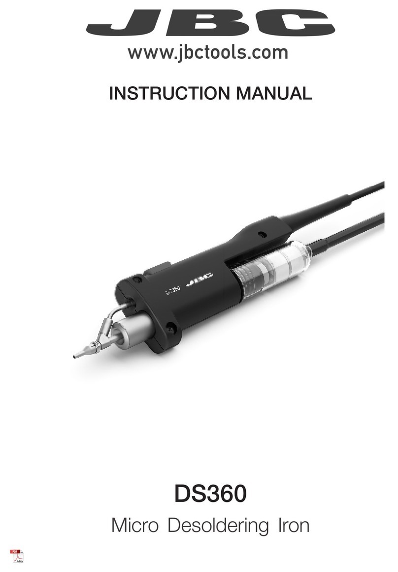 jbc DS360 User manual
